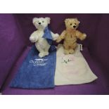 Two modern limited edition Steiff Bears, Ocean, white tag 660801 with gold button, certificate 149/