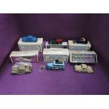 A collection of nineteen Durham Classics diecast model kit cars, all made up including limited