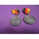 Two German World War II U.Boat veterans reunion medals