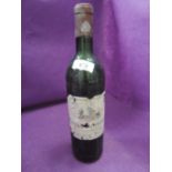 A bottle of Grand Vin 1970 Chateau Beychevelle Achille-Fould