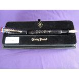 A boxed Conway Stewart Celebration Wellington fountain pen, 2010, Classic Black, converter,