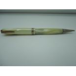 A Waterman Lady Patrician Pencil, 1930, Onyx, very good condition, made in Canada