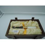 A Boxed Schenzhen Army fountain pen, 2007, Army Livery, broad nib, converter, made in China