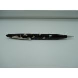 A Sheaffer mechanical pencil, Black with pearl, good condition