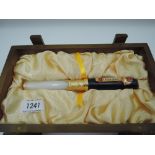 A Boxed Schenzhen Police Force fountain pen, 2007, Police Force Livery, broad nib, converter, made