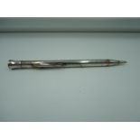 An Eversharp Silver coloured chased mechanical pencil,