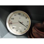 A large faced vintage wall clock by Smiths Astral