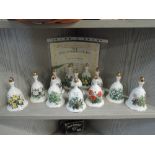 A selection of Royal Botanic Gardens ceramic bells