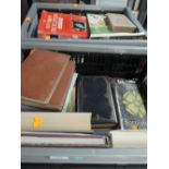 A selection of text and reference books including poetry