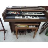 A vintage Hammond electric organ, model 9822K