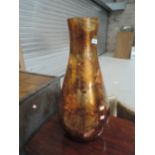 A modern glass vase