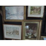 A selection of original artworks and print