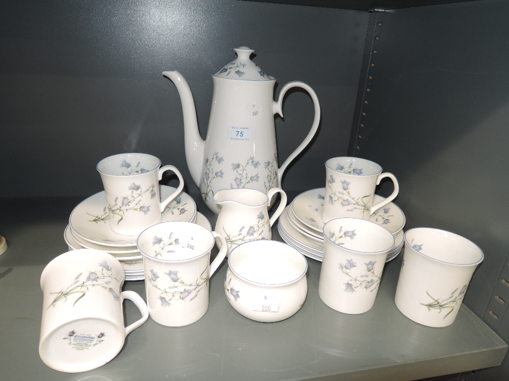 A part coffee service by Elizabethan in the Moorland design