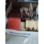 Two boxes of vintage Children's books including Taget Doctor Who, Postman Pat, Charles Dickens