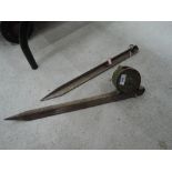 A vintage land measuring tool