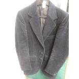 Vintage 1970s navy corduroy blazer by 'yorkers' , super condition. Small to medium size.