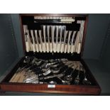 A canteen of cutlery by Viners