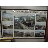 A Settle Carlisle railway print