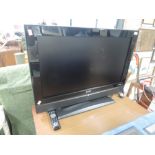 A Sanyo 32' flat screen TV