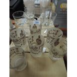 A selection of shot glass sets