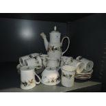 A coffee service by Royal Doulton in the Larchmont design