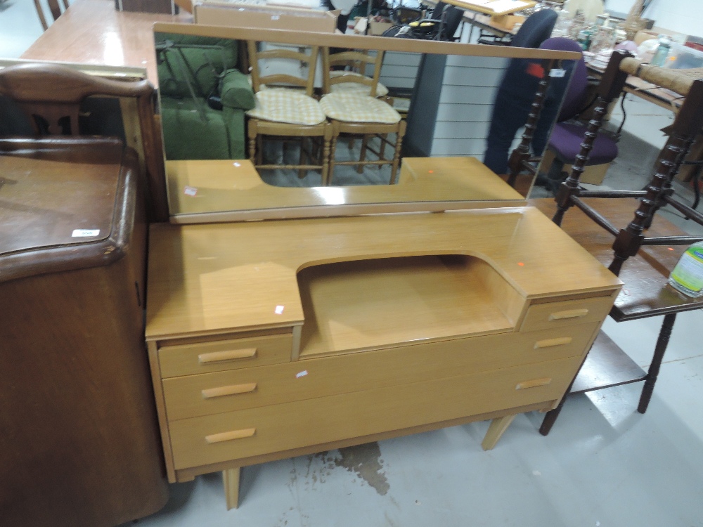A mid 20th Century Lebus dressing table, light stain