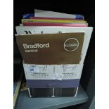 A selection of ordnance survey guides and maps
