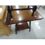 A late 19th/early 20th Century stained frame occasional table