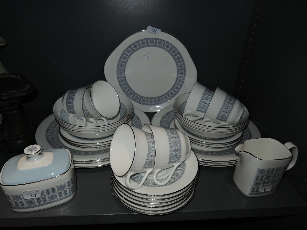 A part tea service by Royal Doulton in the Counterpoint design