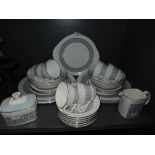 A part tea service by Royal Doulton in the Counterpoint design