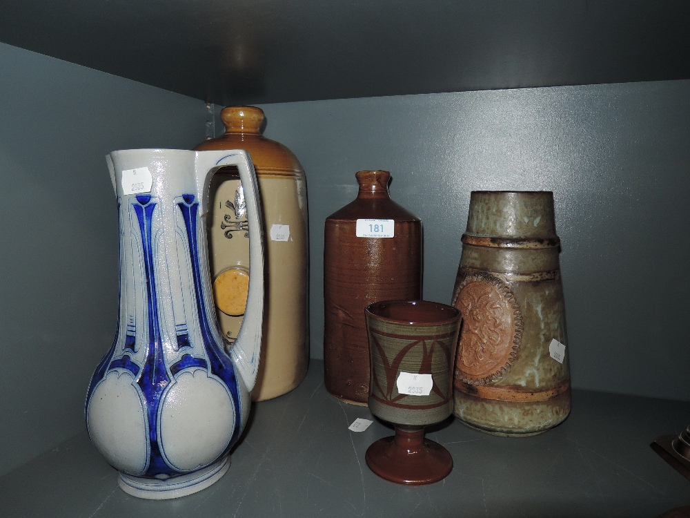 Ceramics including studio pottery