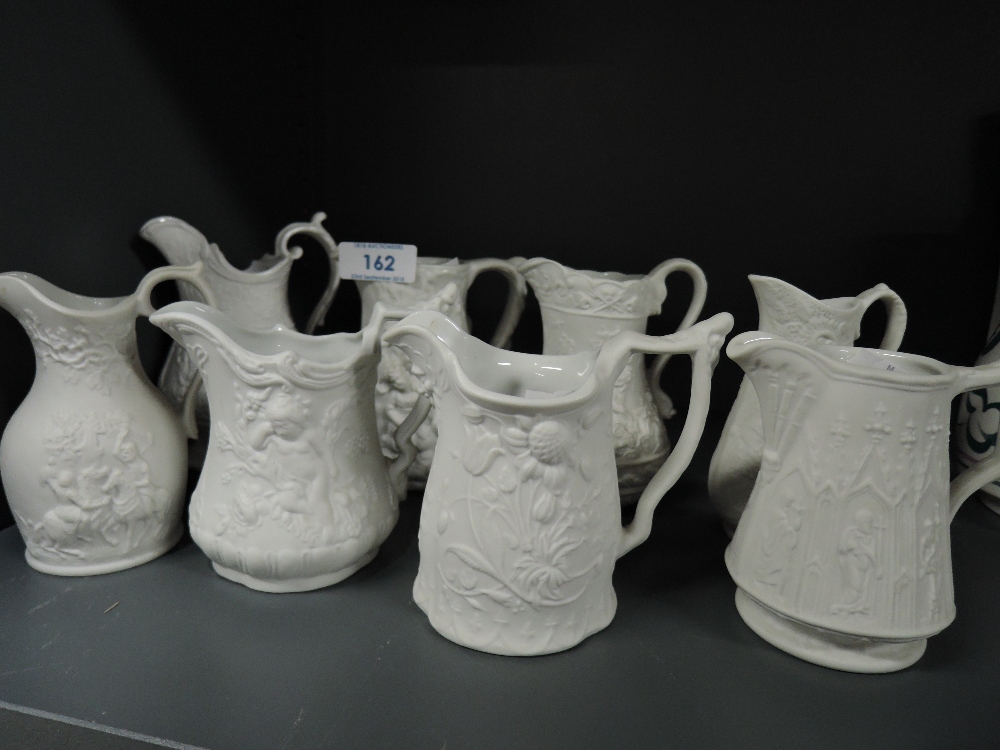 A selection of parrian ware jugs by Portmeirion