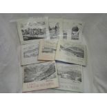 Wainwright. A Lakeland Sketchbook - volumes 1-5. Each in dust wrapper, all except volume 1 are first