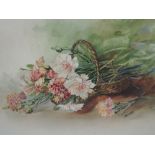 A pair of watercolours, M Pearson, still life, signed and dated 1923, 9in x 14in