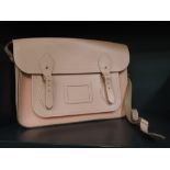 Pretty pink vintage style school satchel,little to no use,comes in Cambridge satchel company dust