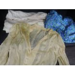 Lot of four vintage blouses,around 40s to 60s.good condition.smaller sizes.