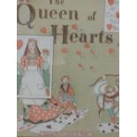 A print after Randolph Caldecott, The Queen of Hearts, 9in x 7.5in