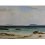 A watercolour, Jim Nicholson, Iona Shoe, signed and dated 1982 and attributed verso