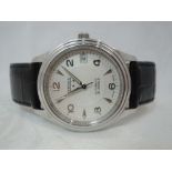 A gents automatic wrist watch by Bernex having Arabic numeral and baton dial with date aperture to