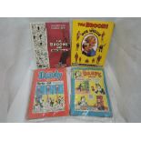 Children's. Two editions of 'The Dandy Book' for 1960 & 1962. With, two modern annuals for 'the