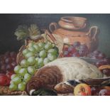An oil painting, still life, 13in x 17in
