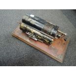 A vintage Britannic patent calculator machine, London N22 (no lid)