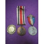 A selection of police and similar medals