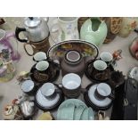 A selection of ceramics including Hornsea part tea service Radford jug etc
