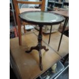 A reproduction wine table