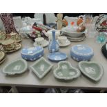 A selection of Wedgwood Jasperware