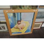 An Impressionist style nude oil on canvas