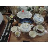 A selection of ceramics including child Carona tea service etc