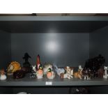 A selection of figures and figurines