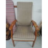 A vintage Parker Knoll armchair